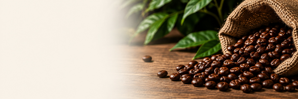 Vers gebrande koffiebonen