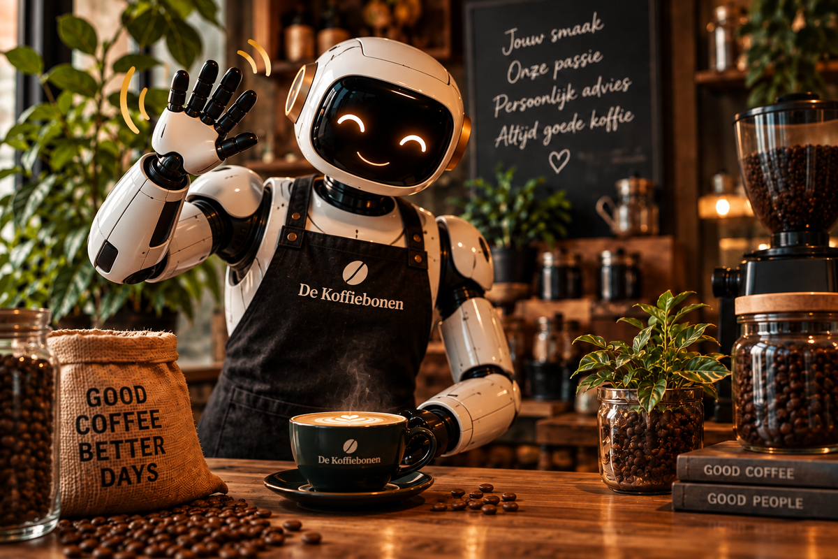 AI Barista van De Koffiebonen geeft persoonlijk advies over koffiebonen