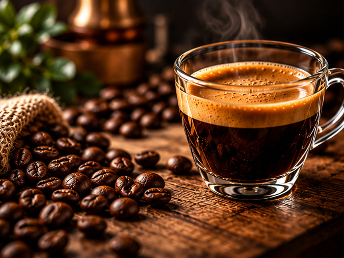 Vers gezette espresso
